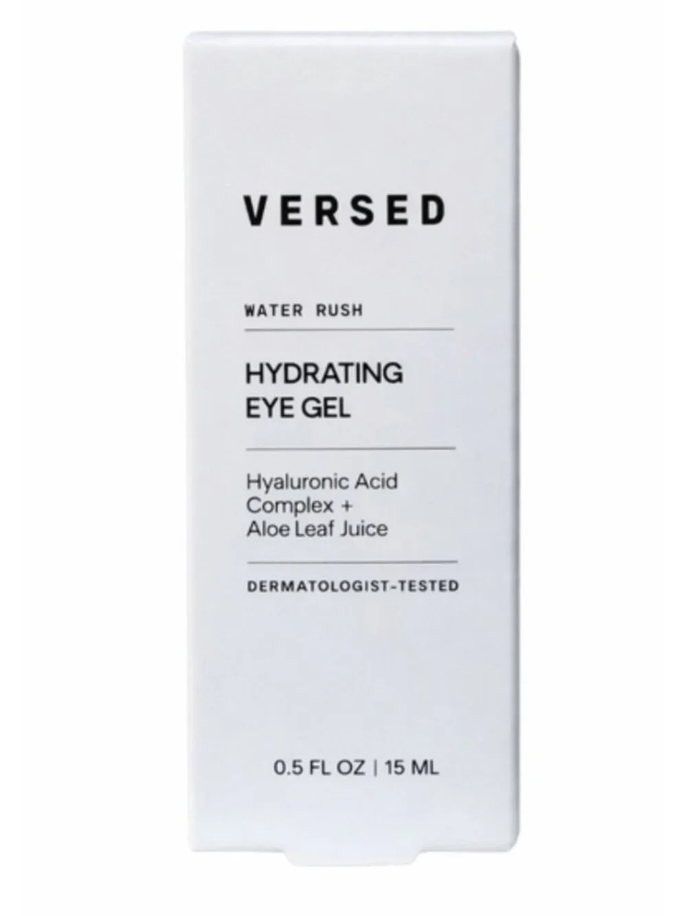 $8 When Bundled with $7+ Versed Water Rush Hydrating Eye Gel